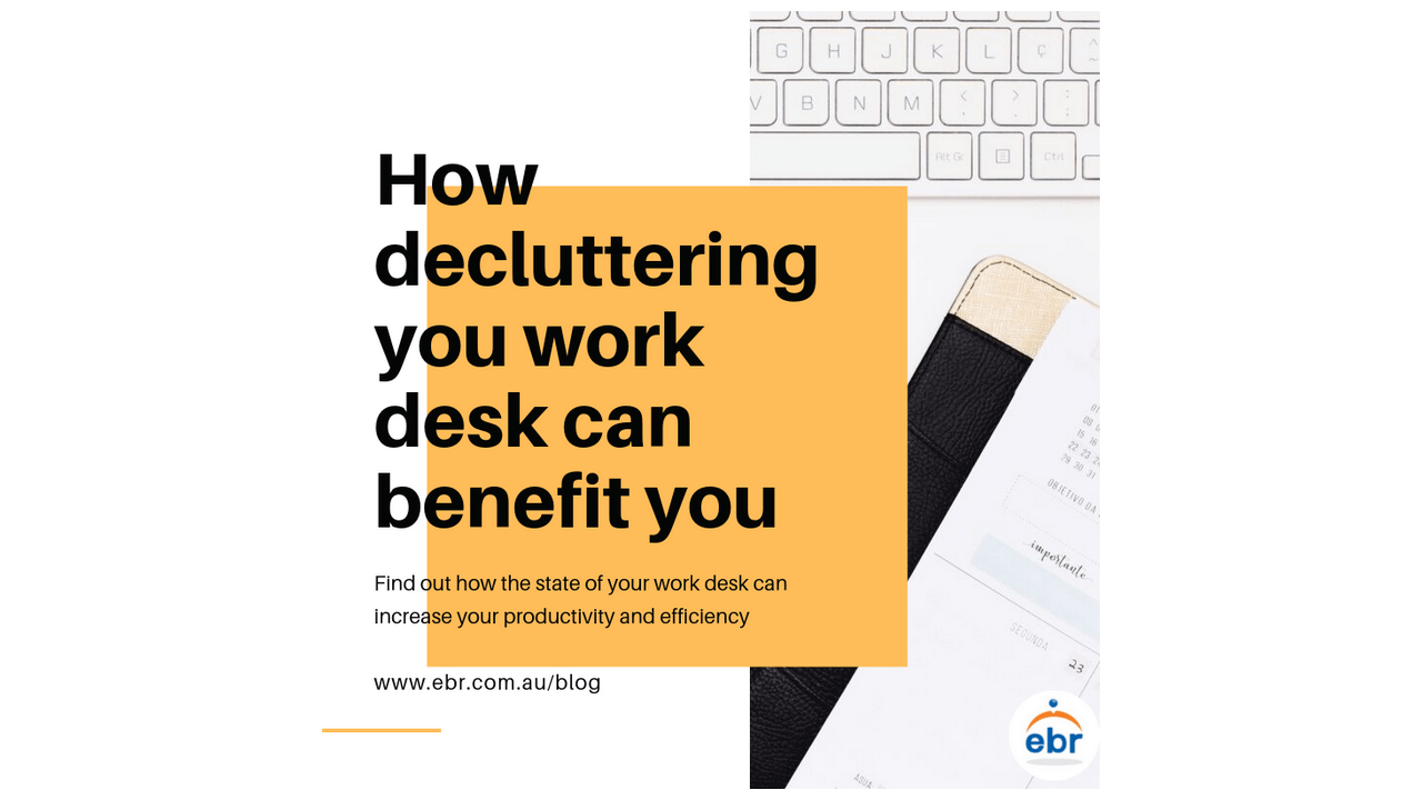How decluttering your work desk can benefit you